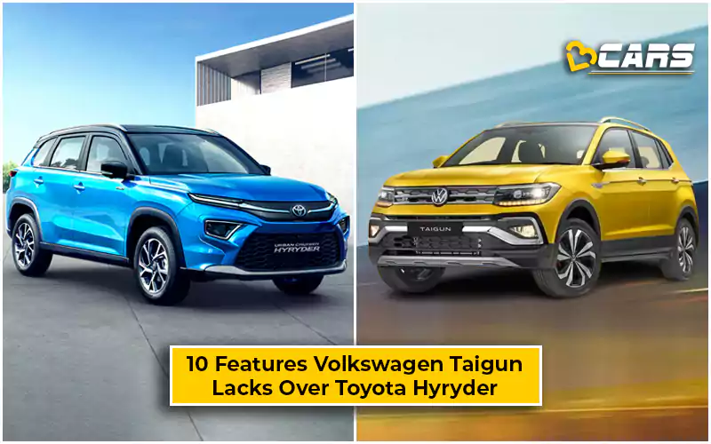 Features Toyota Urban Cruiser Hyryder Gets Over Volkswagen Taigun